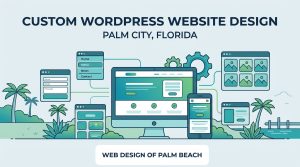 Custom WordPress website design in Palm City, FL. Professional websites, redesigns, hosting and ongoing support. Call 561-262-5886.